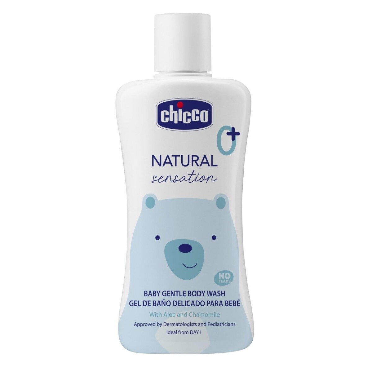Chicco Natural Sensation Baby 0 mesi+ detergente corpo delicato 200ml-1