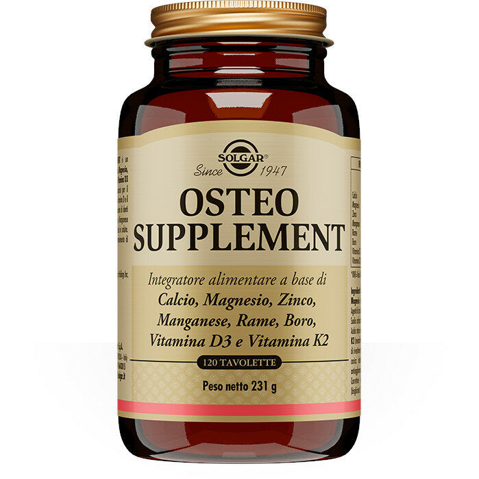 Solgar Osteo Supplement per il benessere delle ossa 120 tavolette-2