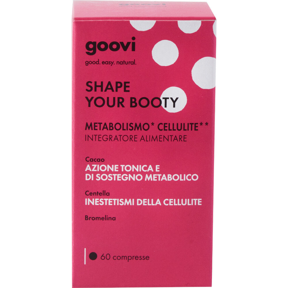 Goovi Shape Your Booty Integratore 60 Compresse Glutei-2