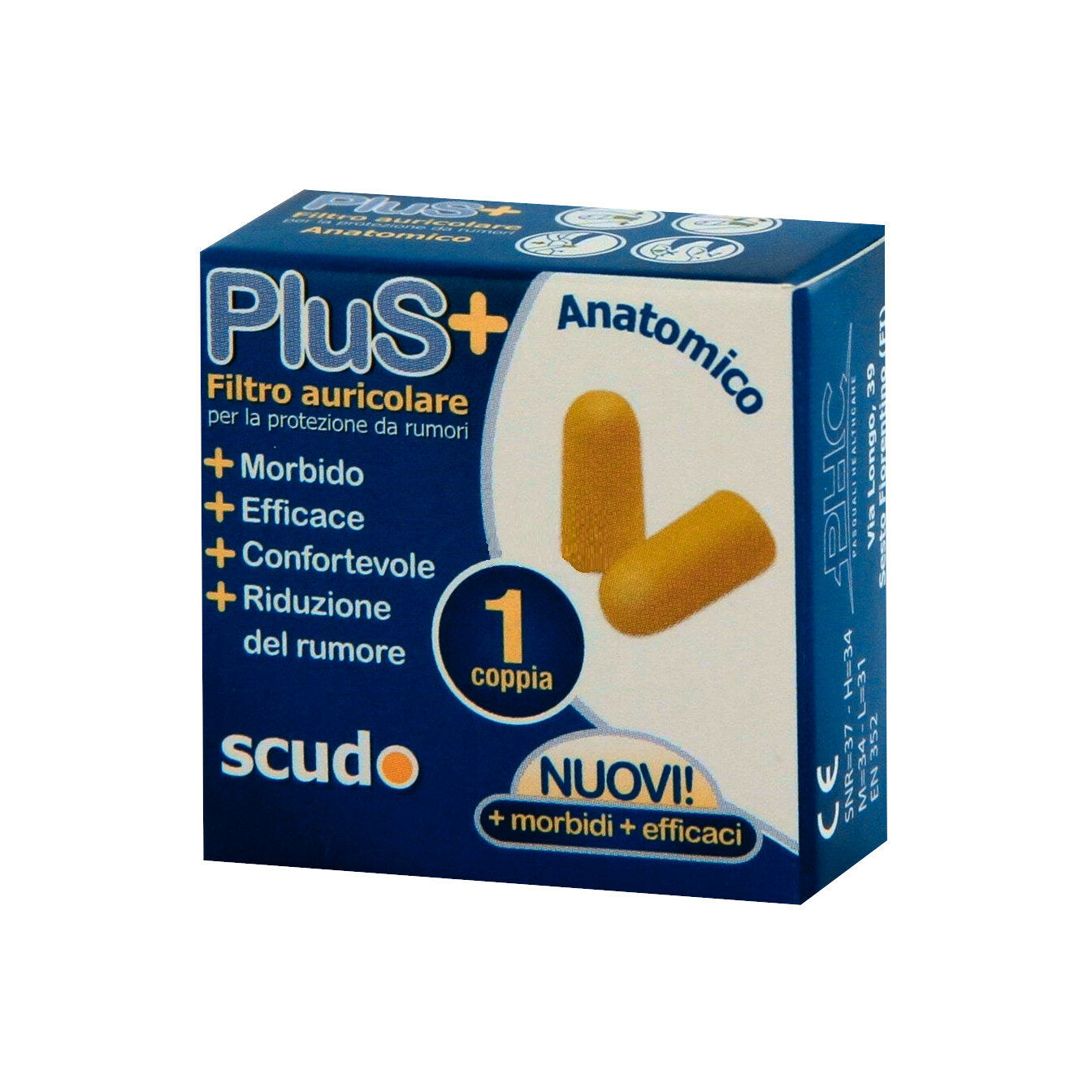 Earplug Scudo Plus 1 Coppia-2