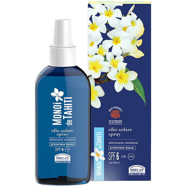 Helan Olio Solare Abbronzante SPF6 Monoi de Tahiti 150ml-2