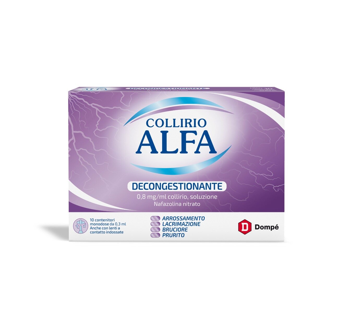 Collirio Alfa Decongestionante 0.8mg/ml collirio 10 contenitori monodose-4
