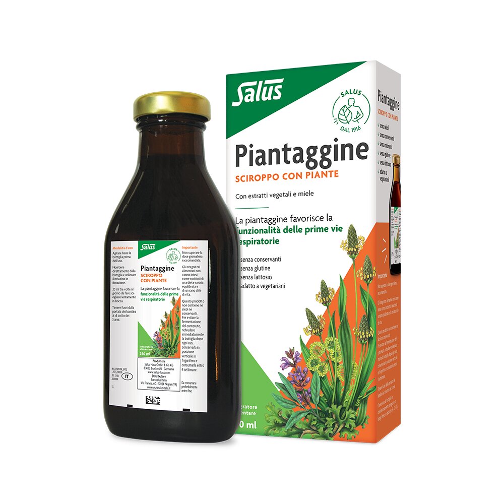 Salus Piantaggine integratore per la gola 250 ml-2