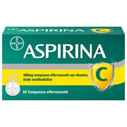 Aspirina C Antinfiammatorio Antidolorifico per Influenza Raffreddore e febbre con Vitamina C 10 Cpr-0