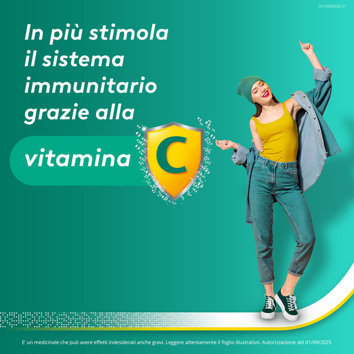 Aspirina C Antinfiammatorio Antidolorifico per Influenza Raffreddore e febbre con Vitamina C 10 Cpr-2