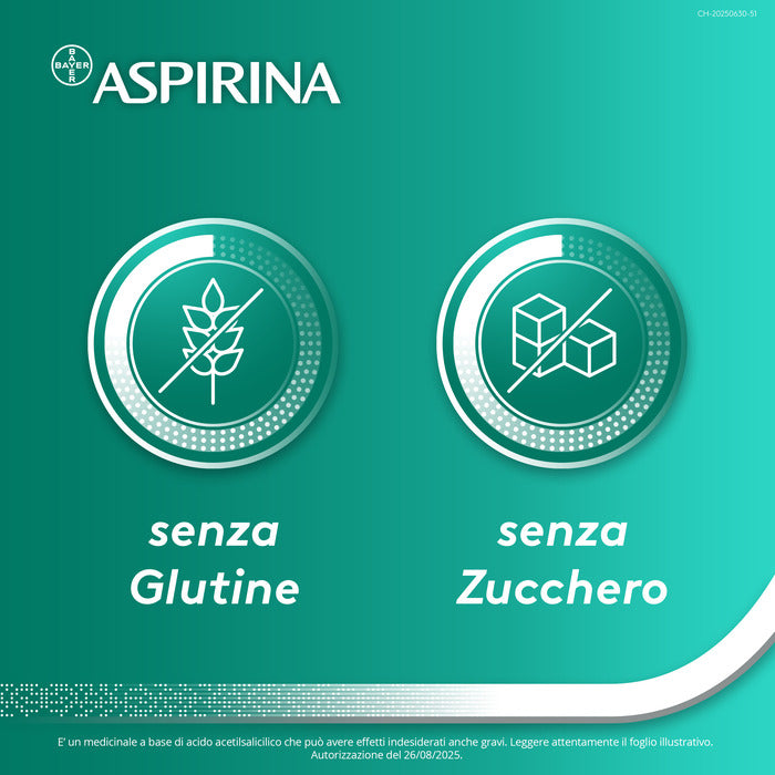 Aspirina in Granuli Senz'Acqua Antidolorifico e Antinfiammatorio contro Mal di Testa e Dolore 10 Bst-31