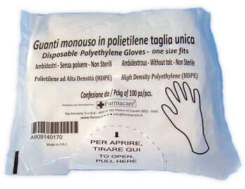 GUANTO MON PVC TG UNICA 100PZ-1