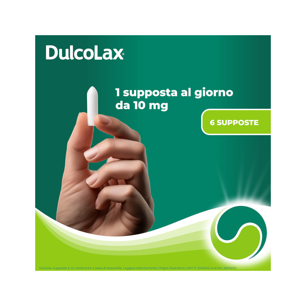 Dulcolax 6 Supposte Contro La Stitichezza Occasionale Per Adulti-6