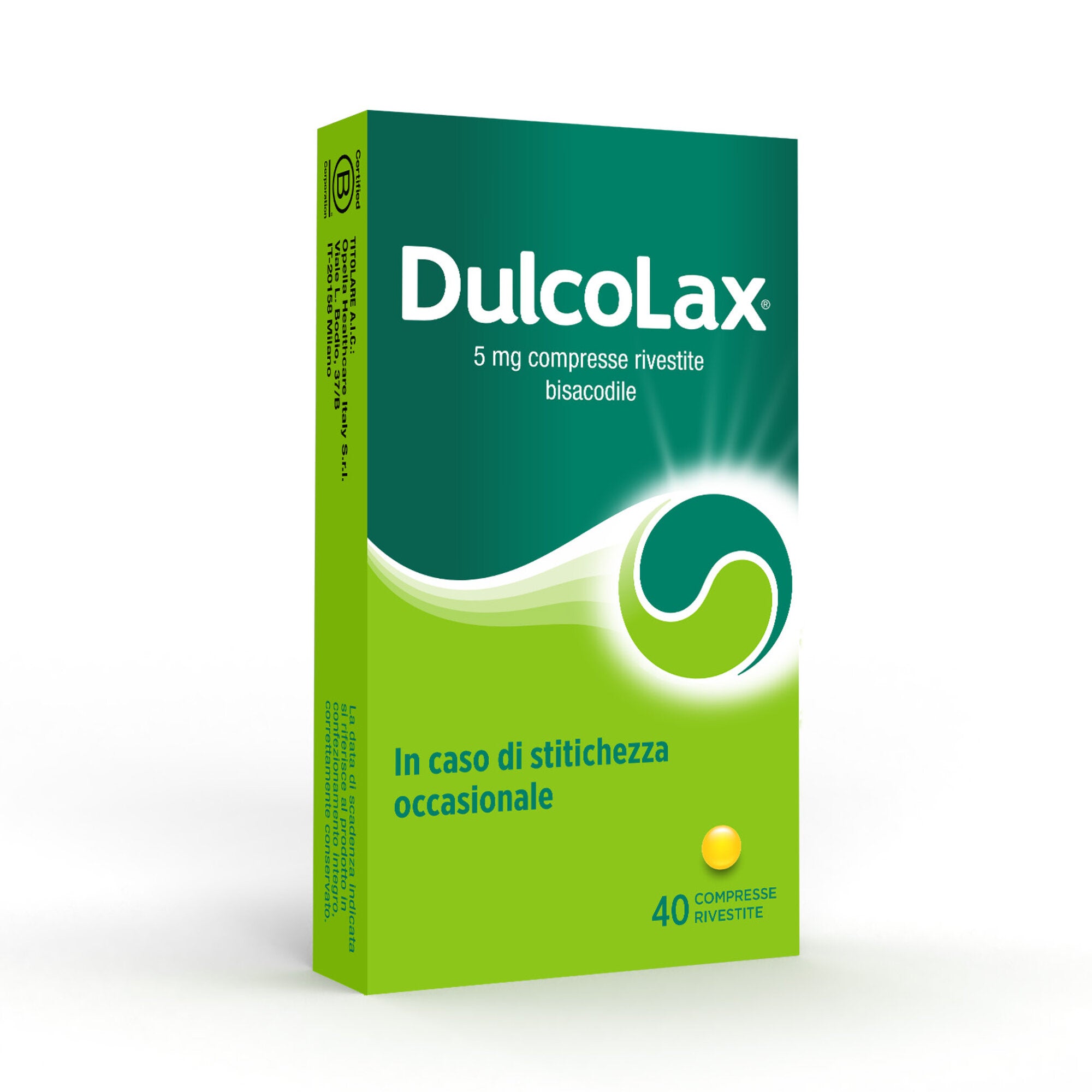 Dulcolax 40 Compresse Rivestite Contro La Stitichezza Occasionale-1