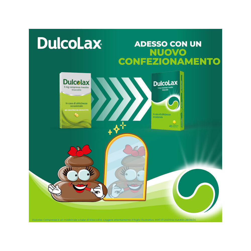 Dulcolax 40 Compresse Rivestite Contro La Stitichezza Occasionale-2