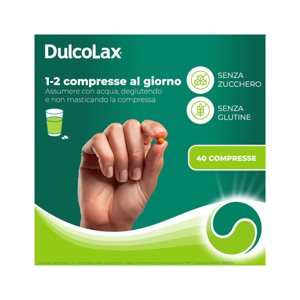 Dulcolax 40 Compresse Rivestite Contro La Stitichezza Occasionale-6