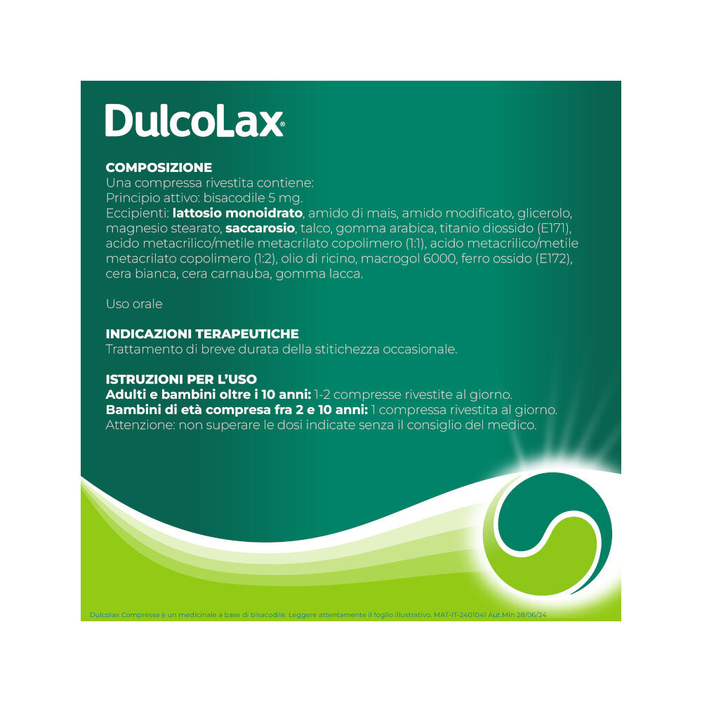 Dulcolax 20 Compresse Rivestite Contro La Stitichezza Occasionale-7