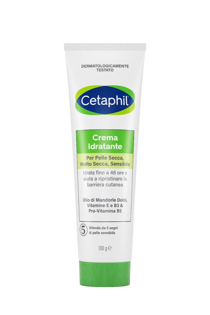 Cetaphil Crema Idratante Pelle Secca Viso e Corpo 100g-0