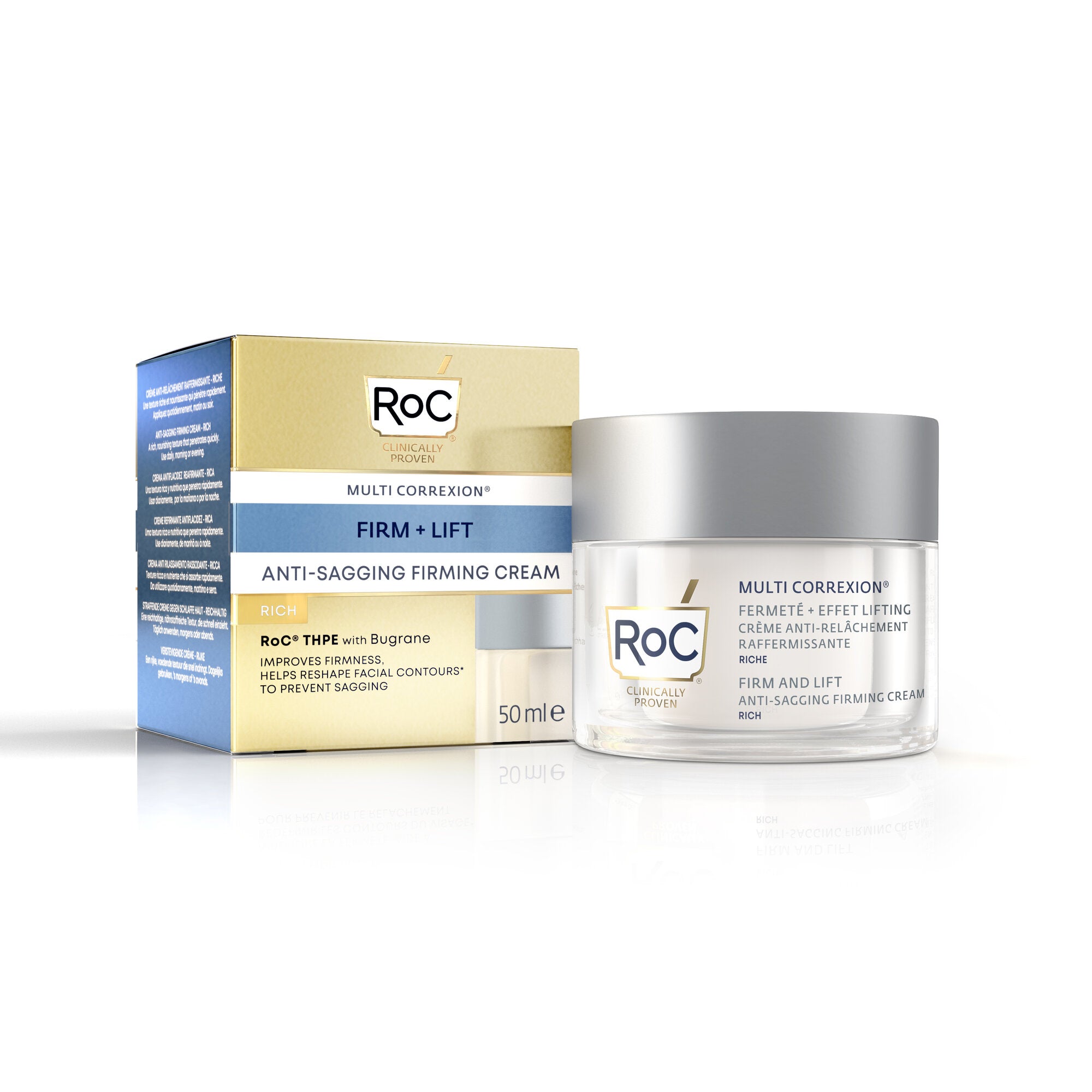 Roc Multi Correxion Firm+ Lift Crema Viso Anti rilassamento rassodante ricca 50ml-2