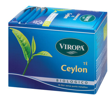 Viropa Tè Ceylon biologico 15 filtri-2
