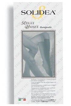 Solidea Gambaletto Relax Unisex CL2 Punta Aperta Blu Scuro Taglia XL-1