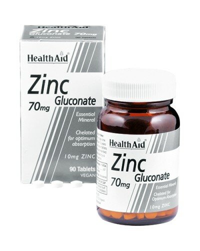 Health Aid Zinco Gluconato 90 Tavolette-2