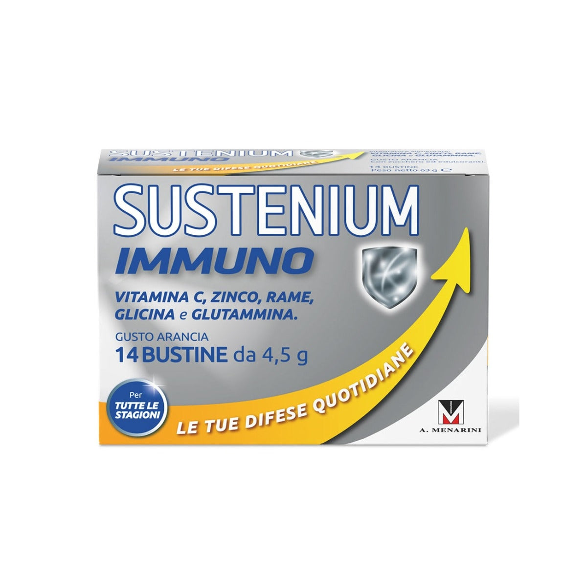 Sustenium immuno 14 bustine gusto Arancia-7