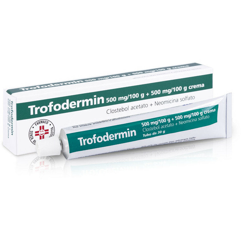 Trofodermin Crema dermatologica 5%+5% 30gr-2