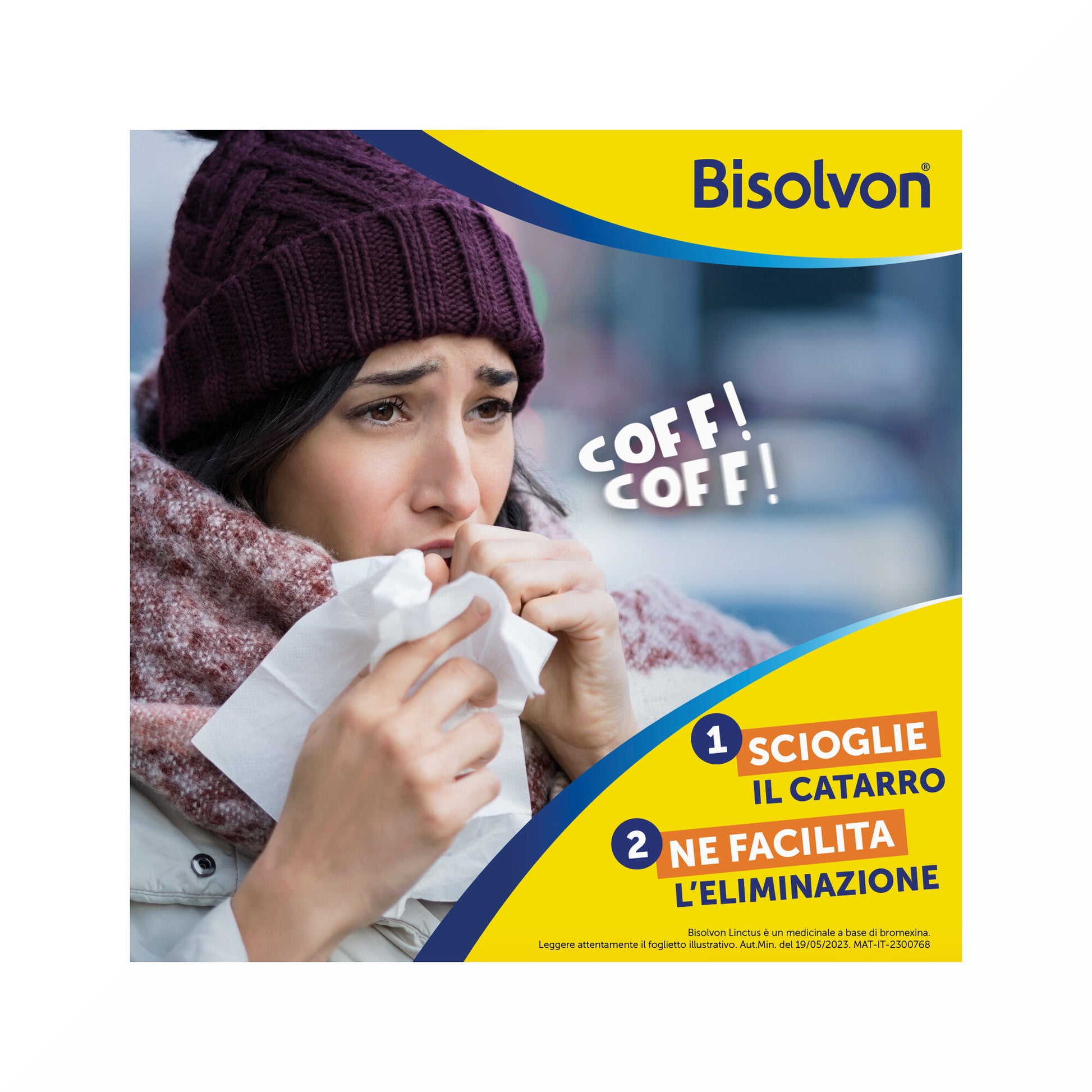 Bisolvon Linctus Sciroppo Mucolitico Per Tosse Grassa 2anni+ Fragola 200ml-12