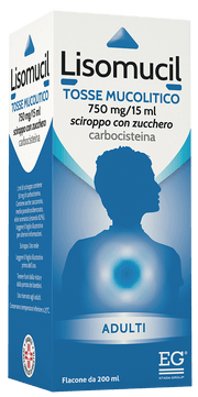 Lisomucil Adulti Sciroppo tosse e catarro 200ml con zucchero-4