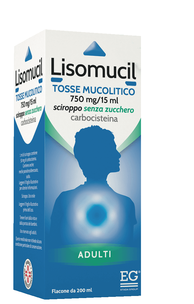 Lisomucil Adulti Sciroppo tosse e catarro senza zucchero 200ml-5