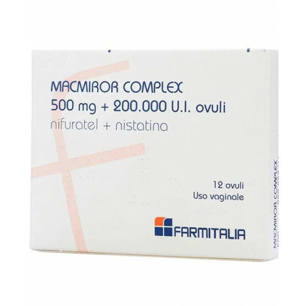 Macmiror Complex 500mg / 200.000 U.I. 12 ovuli vaginali-2