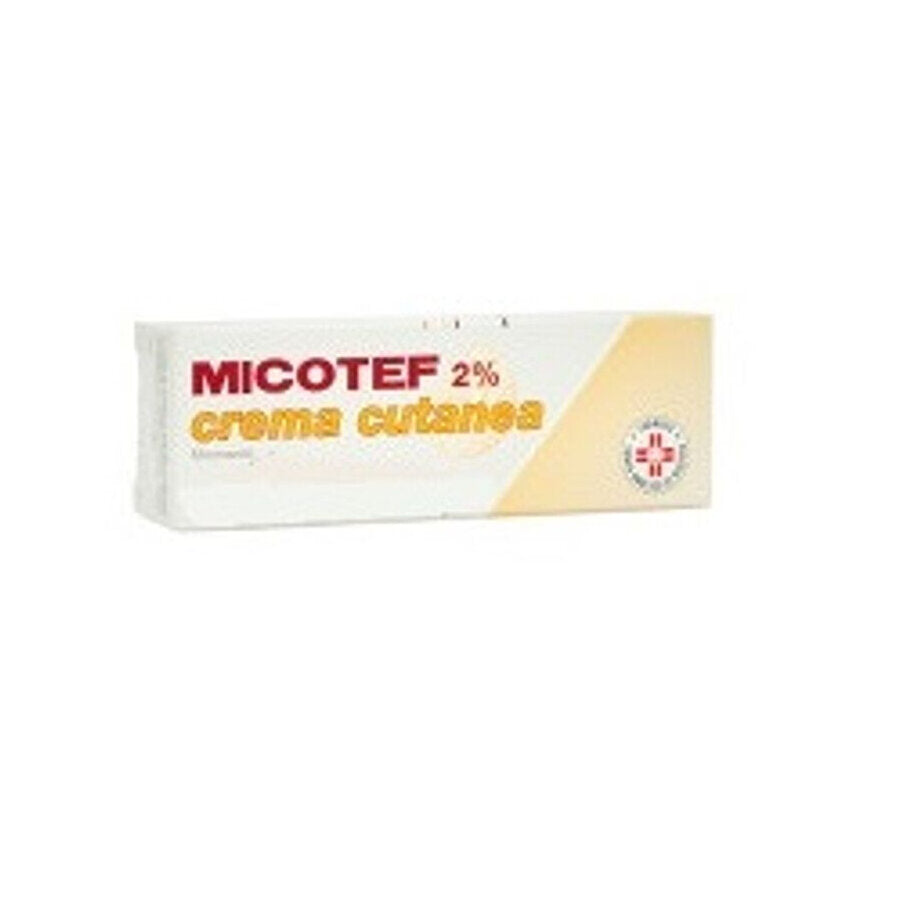 Micotef Crema cutanea 2%  antibatterica 30g-2