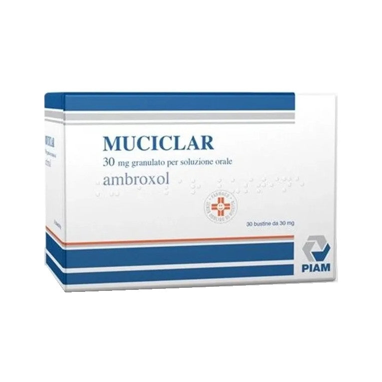 Muciclar 30 mg granulato per soluzione orale 30 bustine-3
