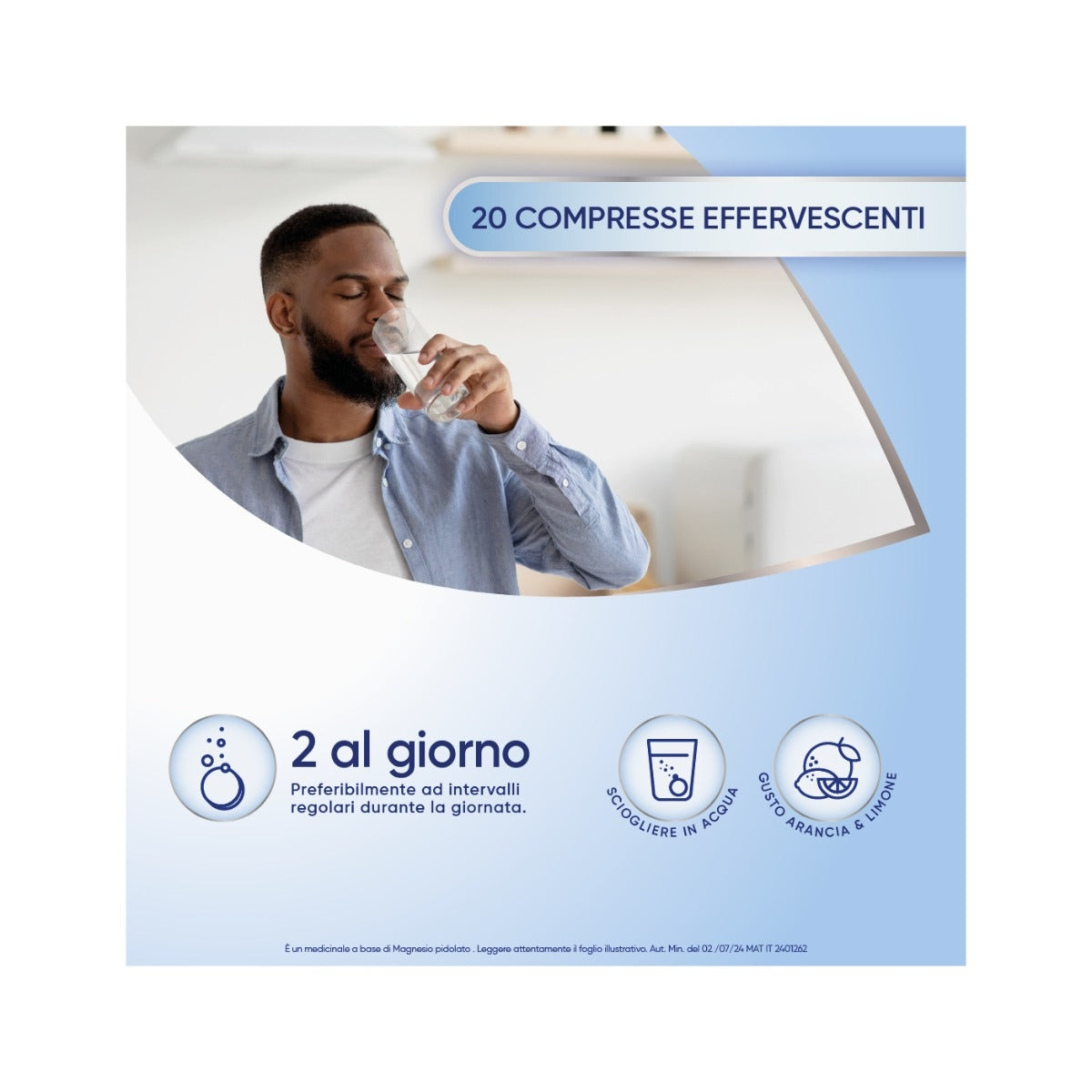 Mag2 Magnesio 20 compresse effervescenti-12
