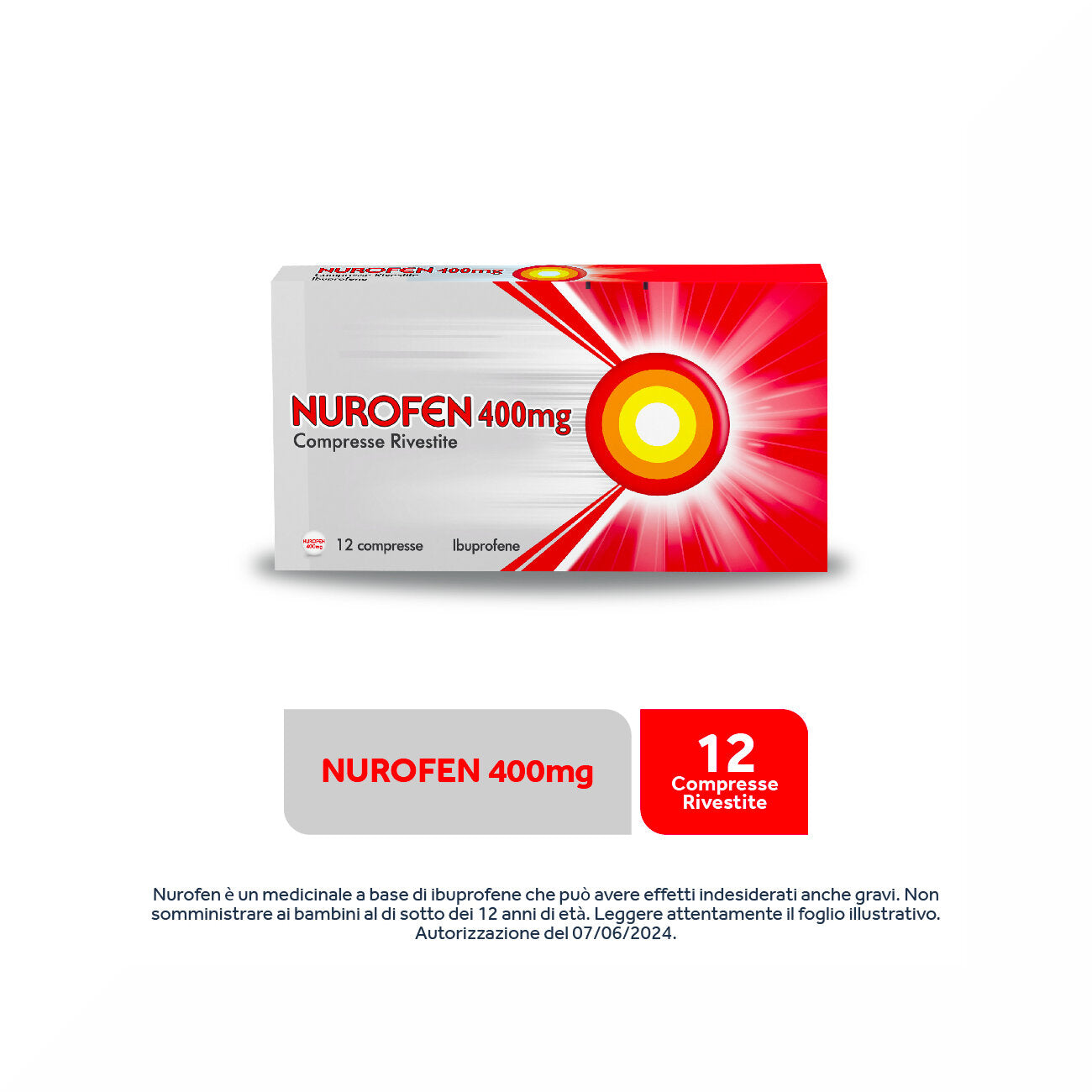 Nurofen 400mg antinfiammatorio 12 compresse rivestite-16