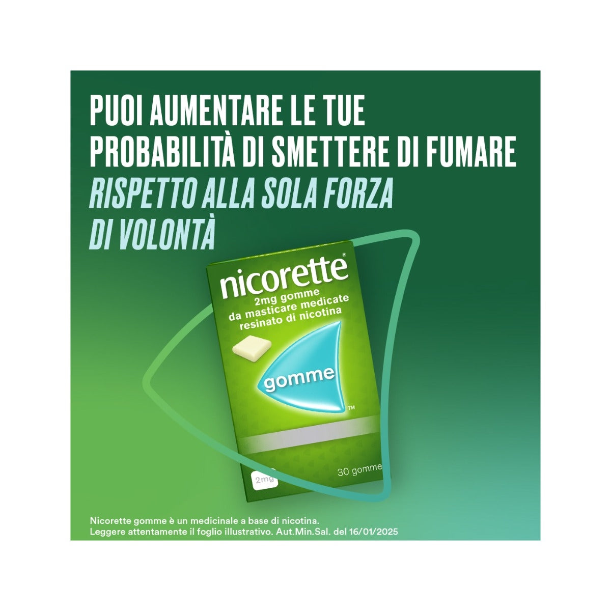 Nicorette 30 2Mg Gomme Masticabili Smettere di Fumare-3