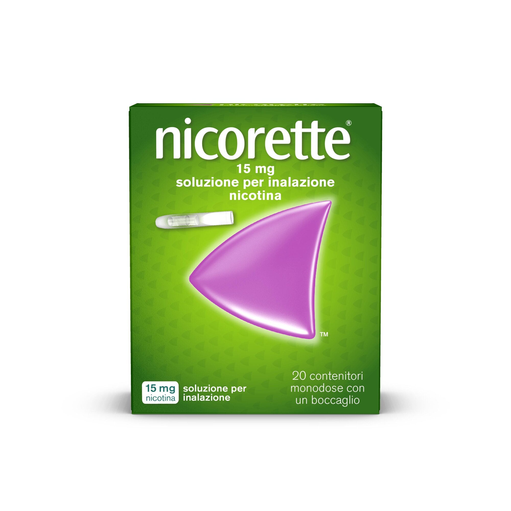 Nicorette 20 Inalatori Monodose Smettere di Fumare-1