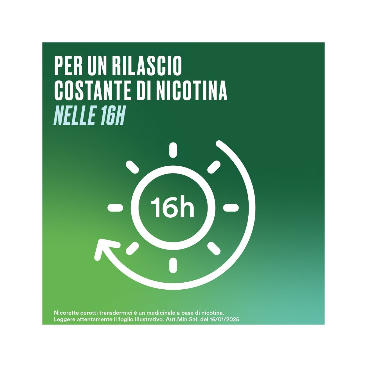 Nicorette 7 Cerotti Transdermici 10 mg Smettere di Fumare-4