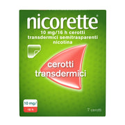 Nicorette 7 Cerotti Transdermici 10 mg Smettere di Fumare-2