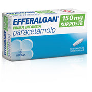 Efferalgan Paracetamolo Febbre bambini 10 Supposte-1
