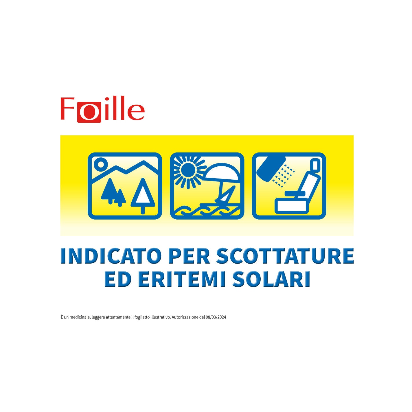 Foille Sole Spray per ustioni solari ed eritemi 70g-8