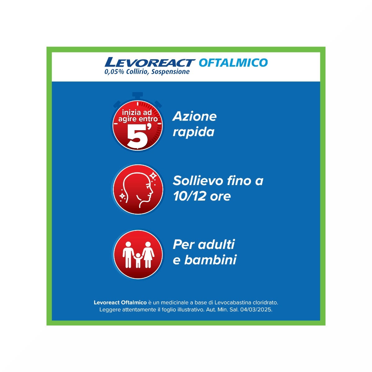 Levoreact Collirio Antistaminico per Occhi che Lacrimano e Congiuntivite Allergica-6