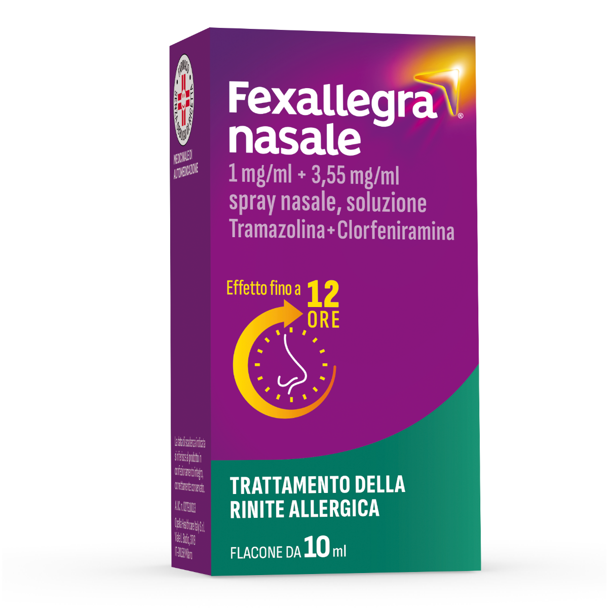 Fexallegra Nasale Antistaminico Decongestionante per Sintomi Allergia 10ml-1