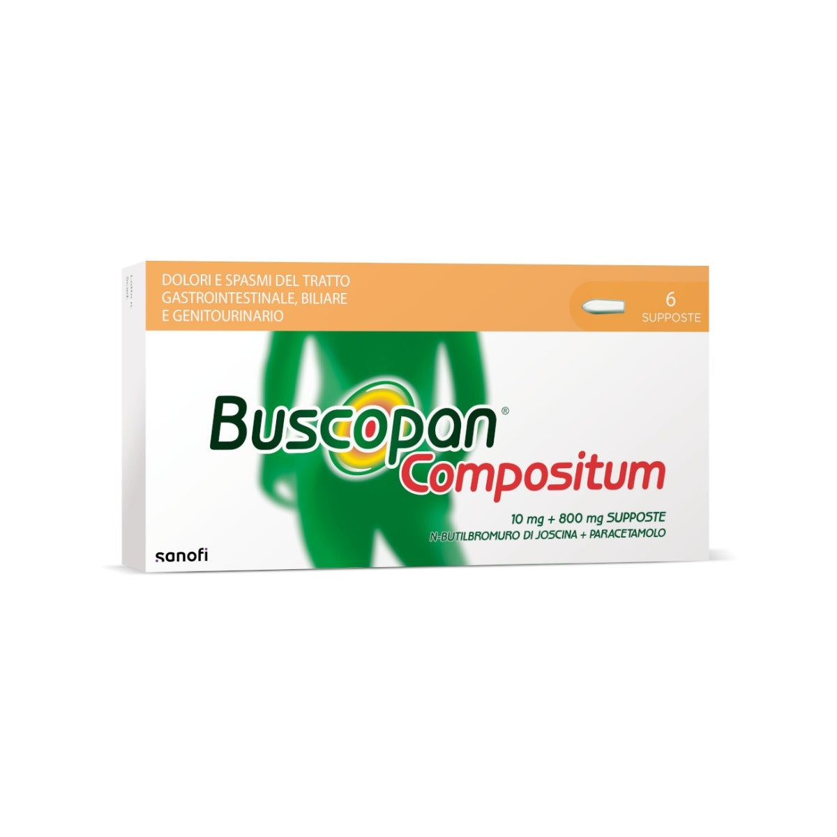 Buscopan Compositum Per Mal di Pancia Forte Crampi Dolori Addominali 6 Supposte-3