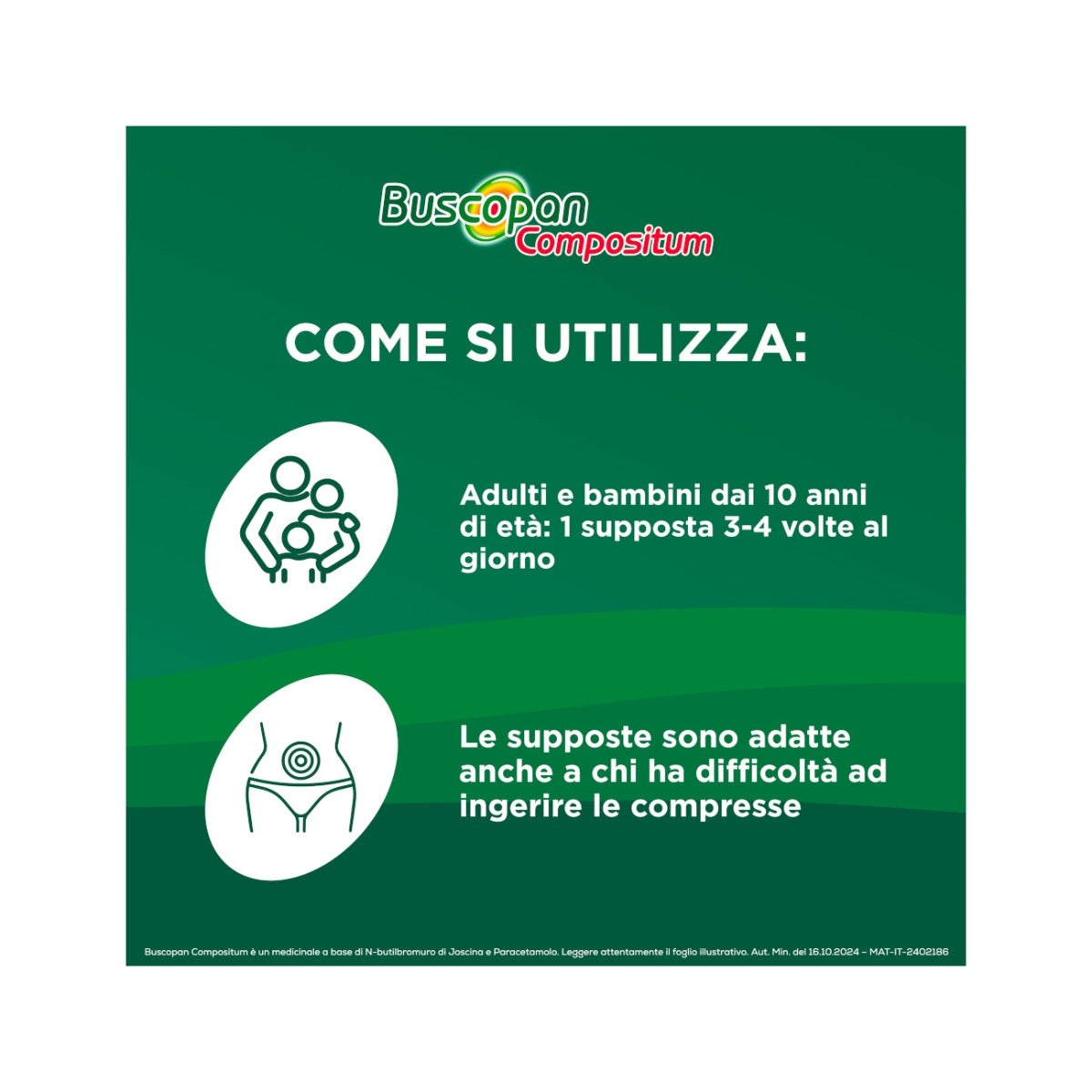 Buscopan Compositum Per Mal di Pancia Forte Crampi Dolori Addominali 6 Supposte-8