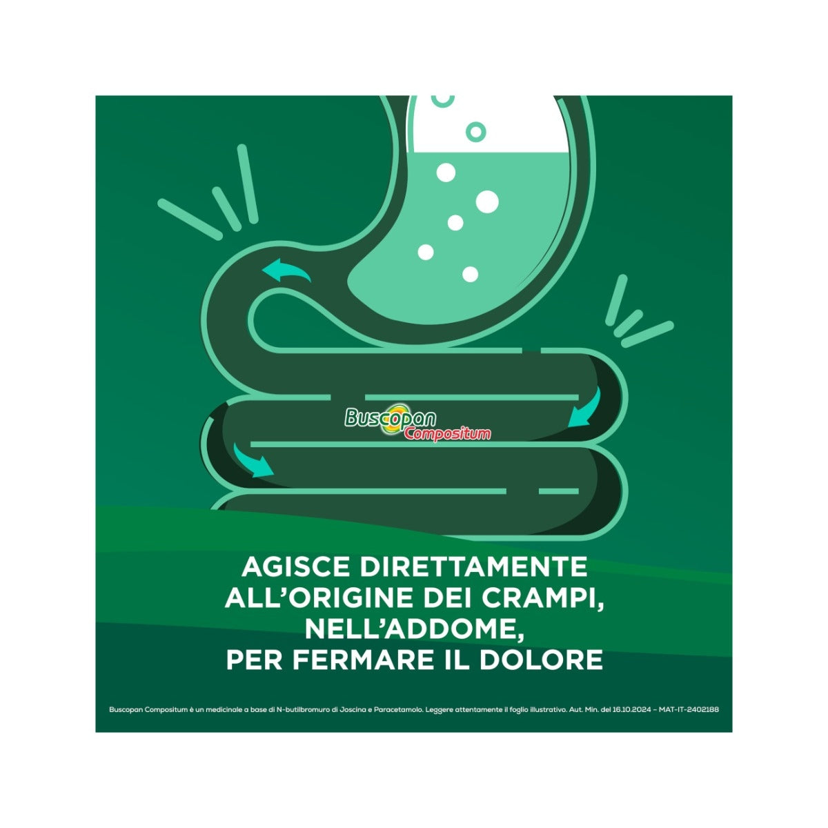 Buscopan Compositum Per Mal Di Pancia Forte Crampi Dolori Addominali 20 cpr-4