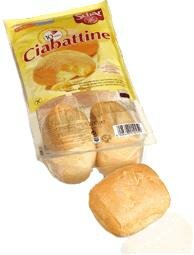 Schar Ciabattine precotte senza glutine 4x50g-2