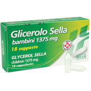 Glicerolo Supposte Bambini 18 supposte Sella-2