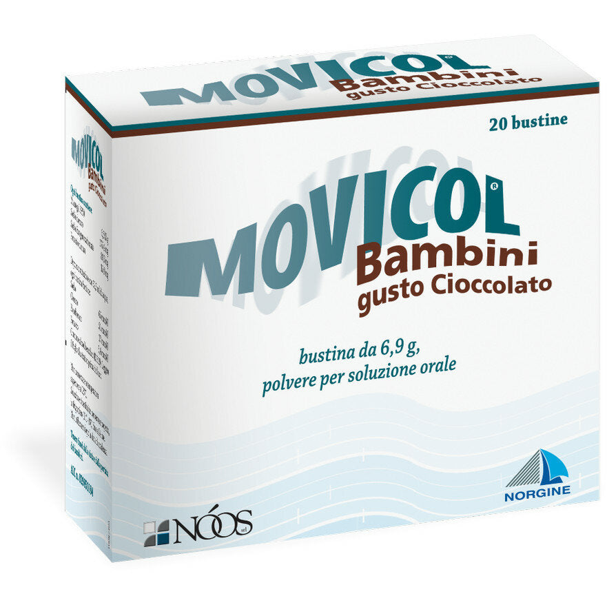 Movicol Bambini gusto Cioccolato 20 bustine-2