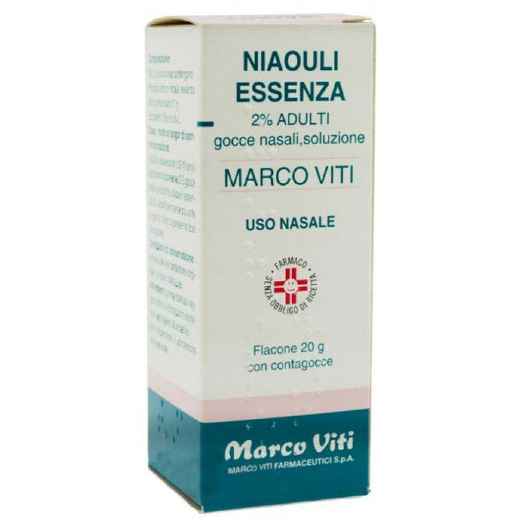Marco Viti Niaouli Essenza 2% Adulti uso nasale 20g-2
