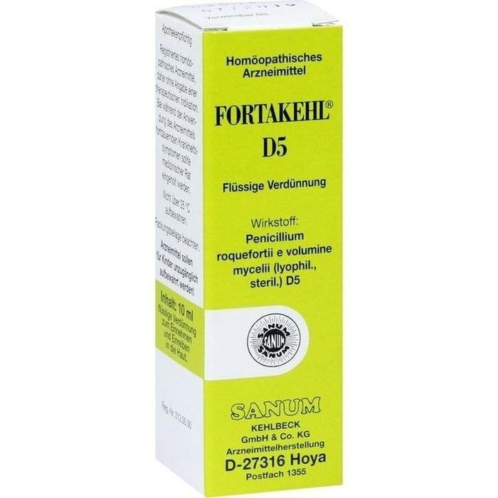 Fortakehl D5 Gocce Sanum soluzione per uso orale, cutaneo ed inalatorio 10 ml medicinale omeopatico-2