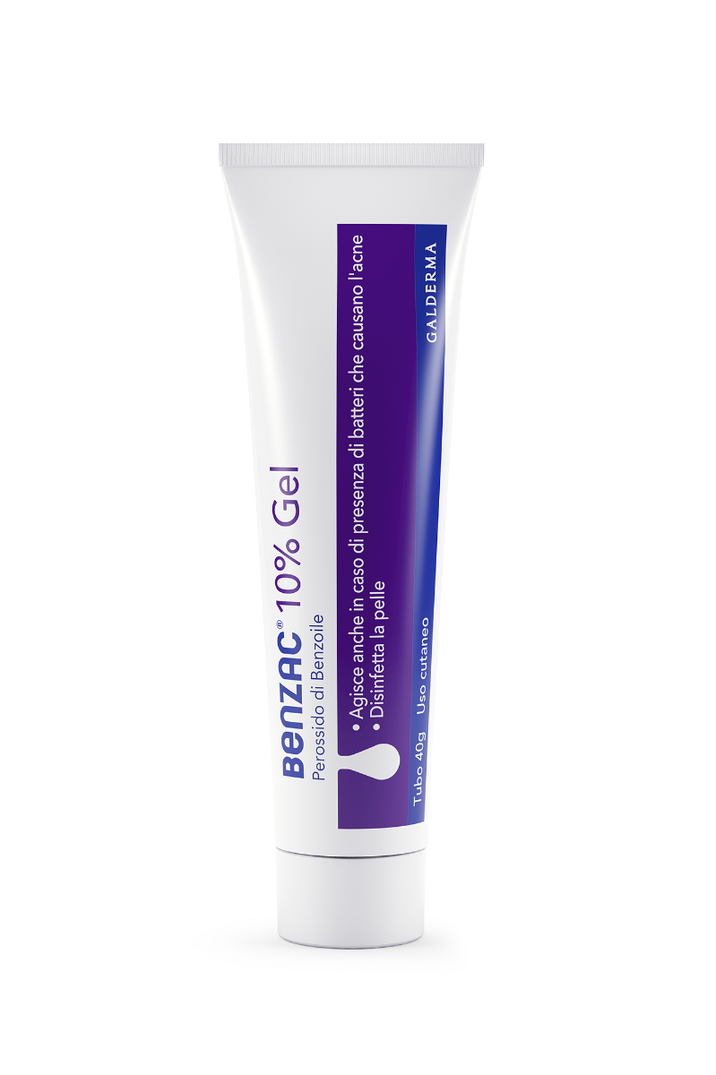 Benzac 10% Gel antisettico della cute 40gr-3