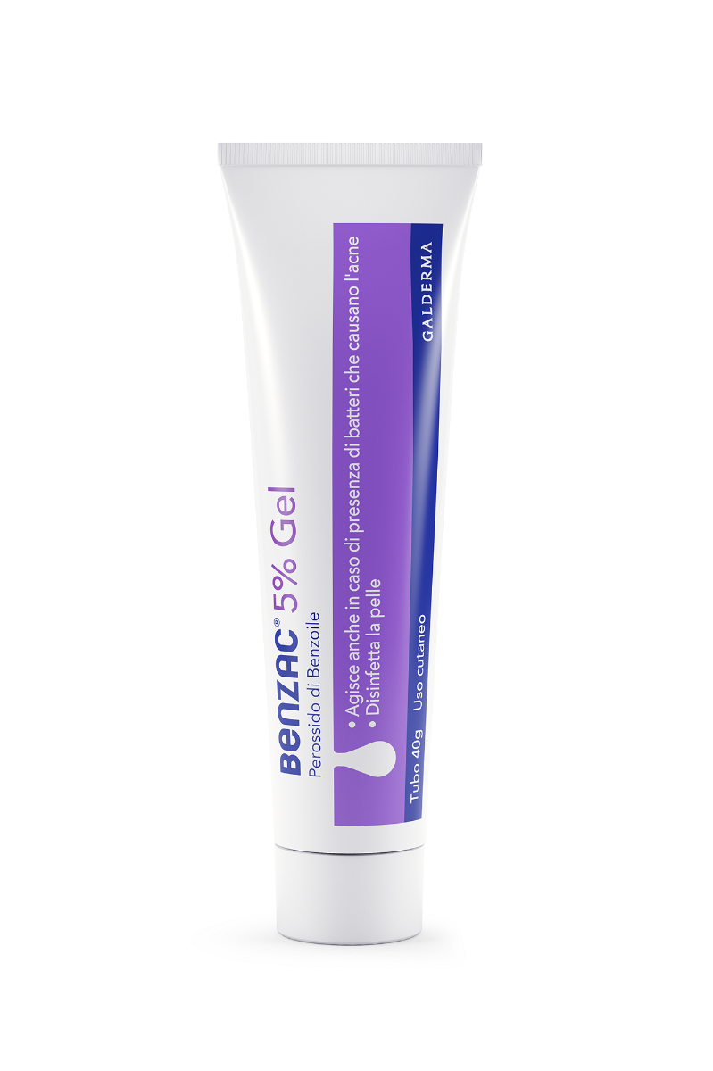 Benzac 5% Gel antisettico della cute 40g-0