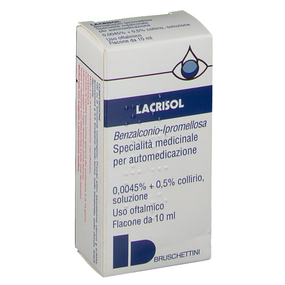 Lacrisol 0,0045% +0,5% Collirio 10ml